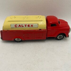 Vintage Tin Caltex Truck